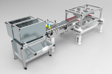 Automatyczne podajniki elementów na linię pakowania efektywność i przewaga w procesie produkcyjnym